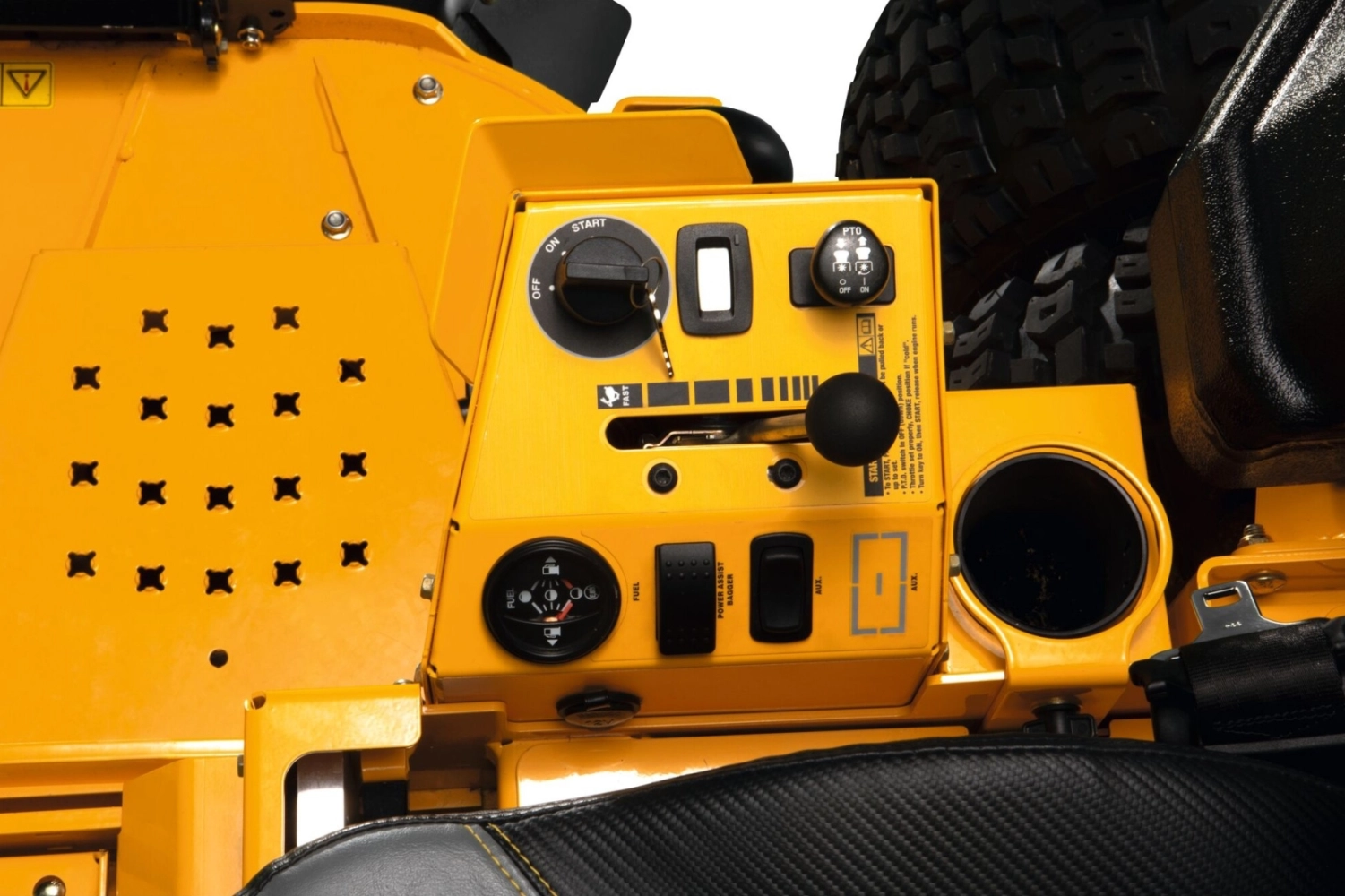 CUB CADET Z9 183ID Zero-Turn-Benzin-Aufsitzmäher - mit Lenkrad – Bild 4