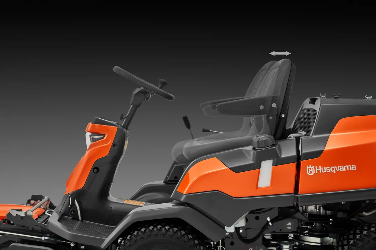 Aufsitzfrontmäher Husqvarna R 420TsX AWD – Bild 8