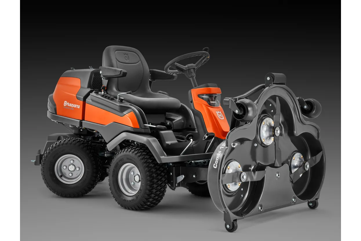 Aufsitzfrontmäher Husqvarna R 420TsX AWD – Bild 5