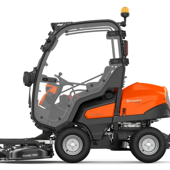 Alternative view of Aufsitzfrontmäher Husqvarna P 525DX mit Kabine